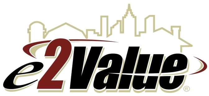 E2VALUE logo
